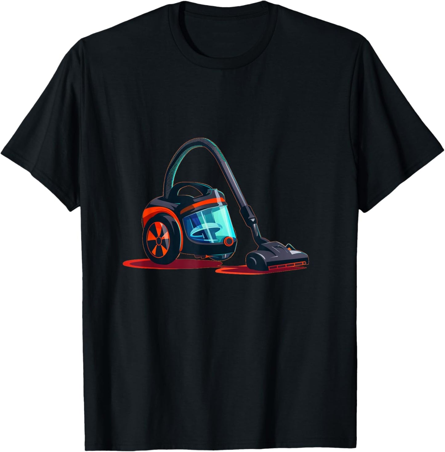 Vacuum Cleaner for cleaning Boys and Girls T-Shirt - T-Shirt | Black