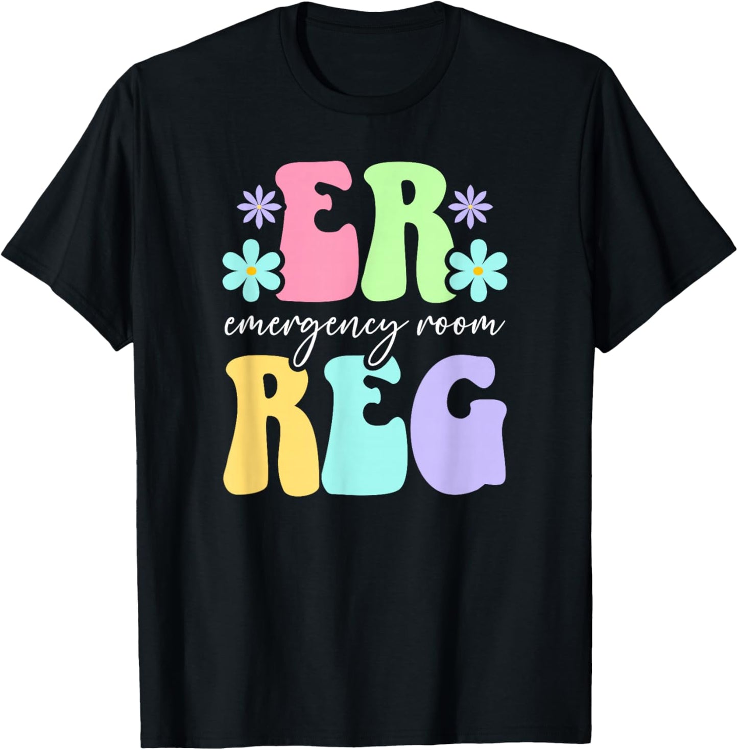ER Reg Patient Registration Appreciation Patient Registrar T-Shirt - T-Shirt | Black