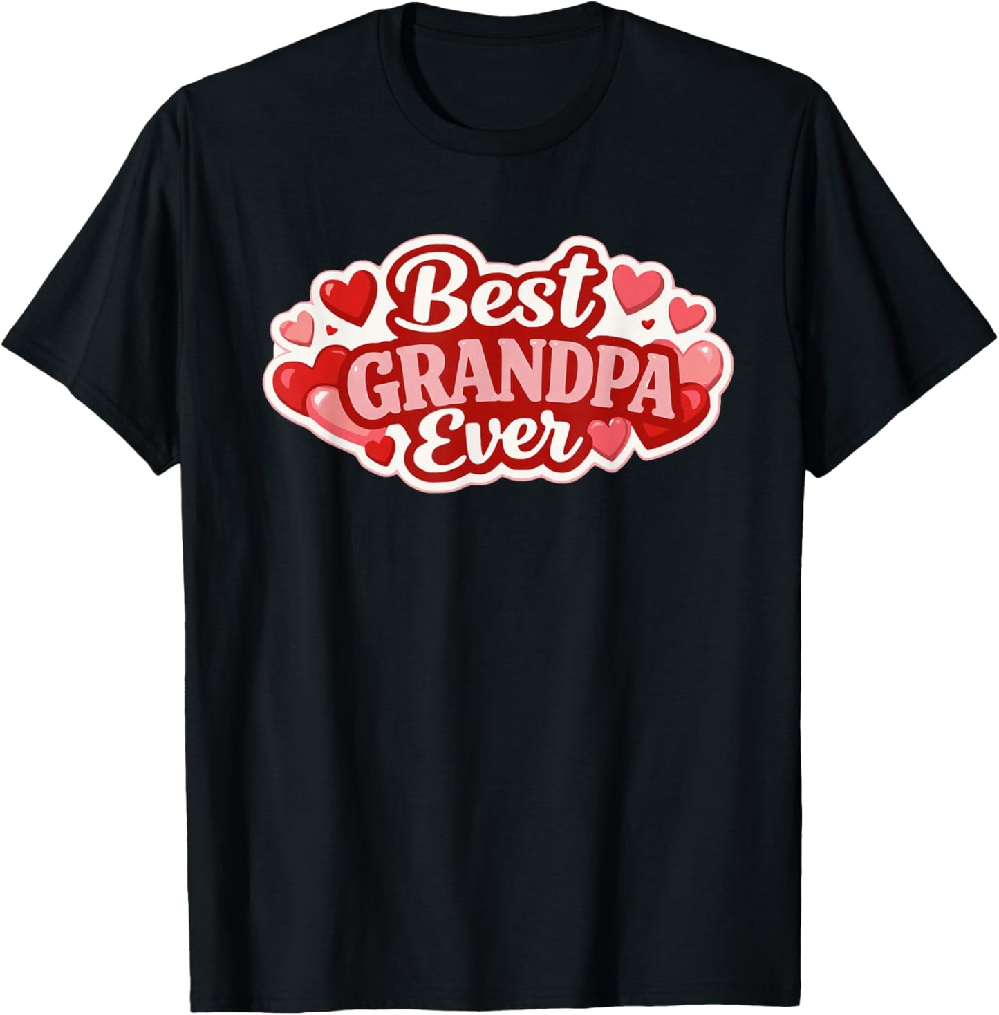 Funny Grandpa Love T-Shirt - T-Shirt | Black