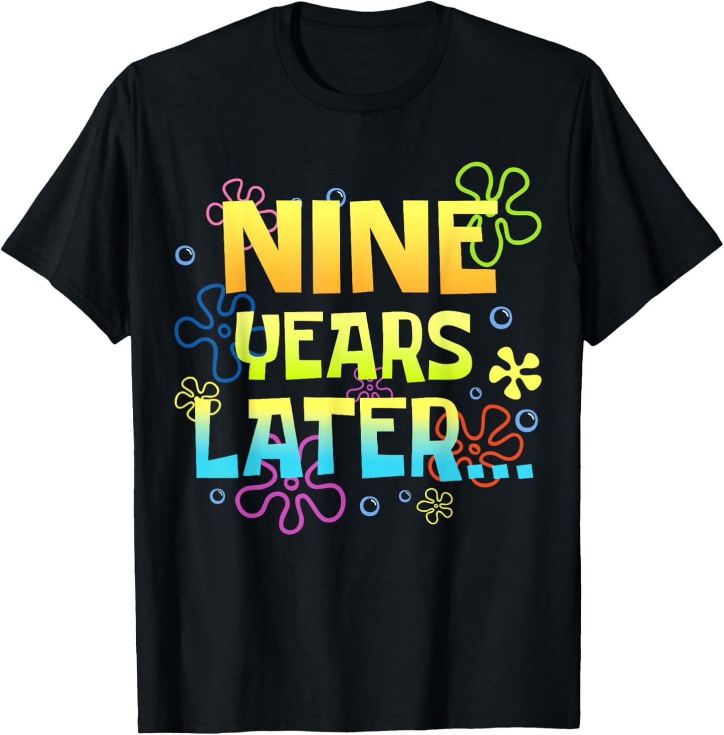 9th Birthday Kids T-Shirt - T-Shirt | Black