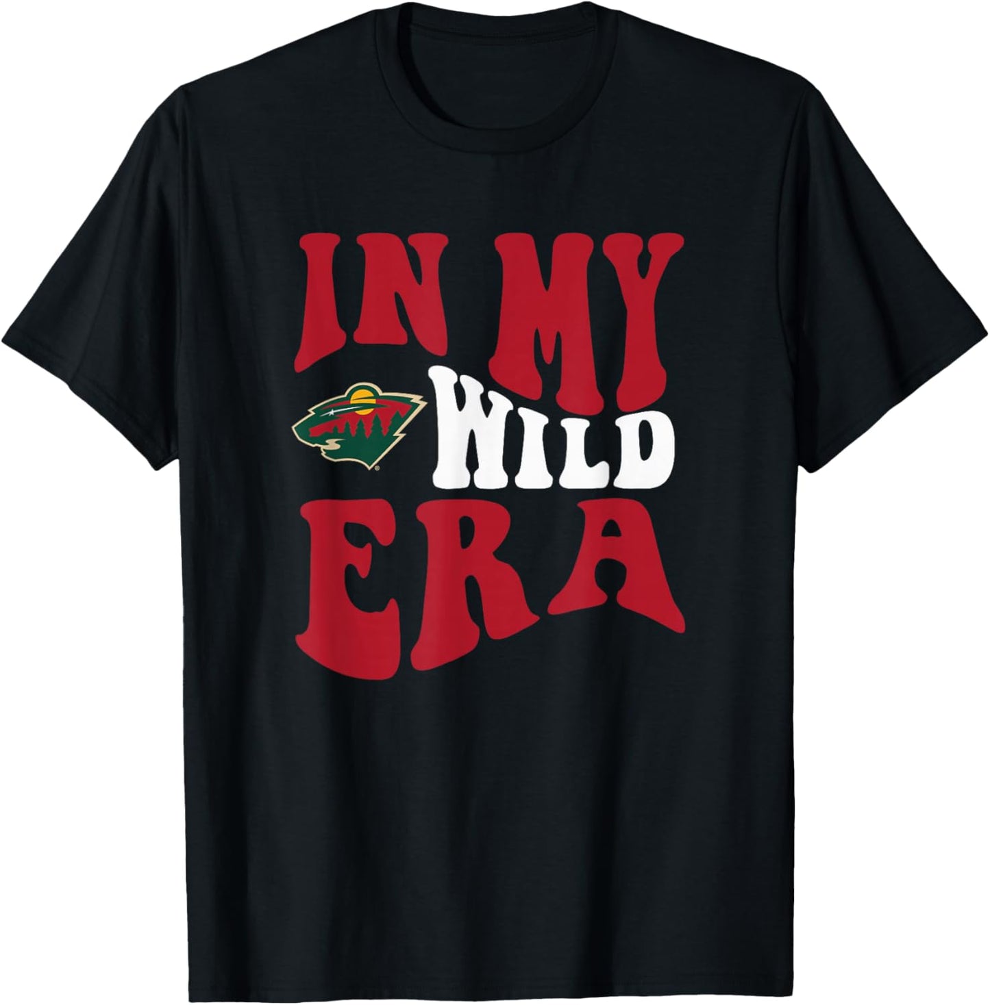 Minnesota Wild Era Officially Licensed T-Shirt - T-Shirt | Black