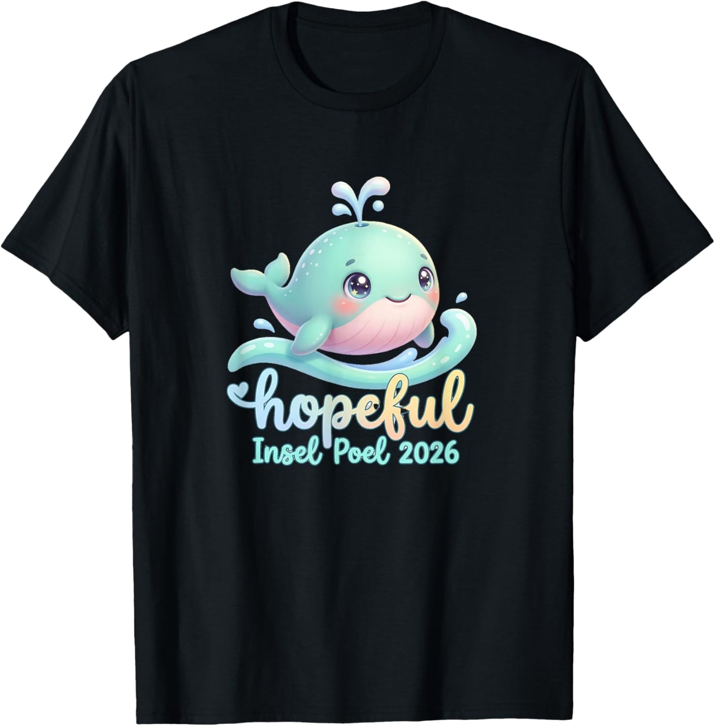 Hope Buckelwal Wal Timmy, Insel Poel 2026 Rettung T-Shirt - T-Shirt | Black