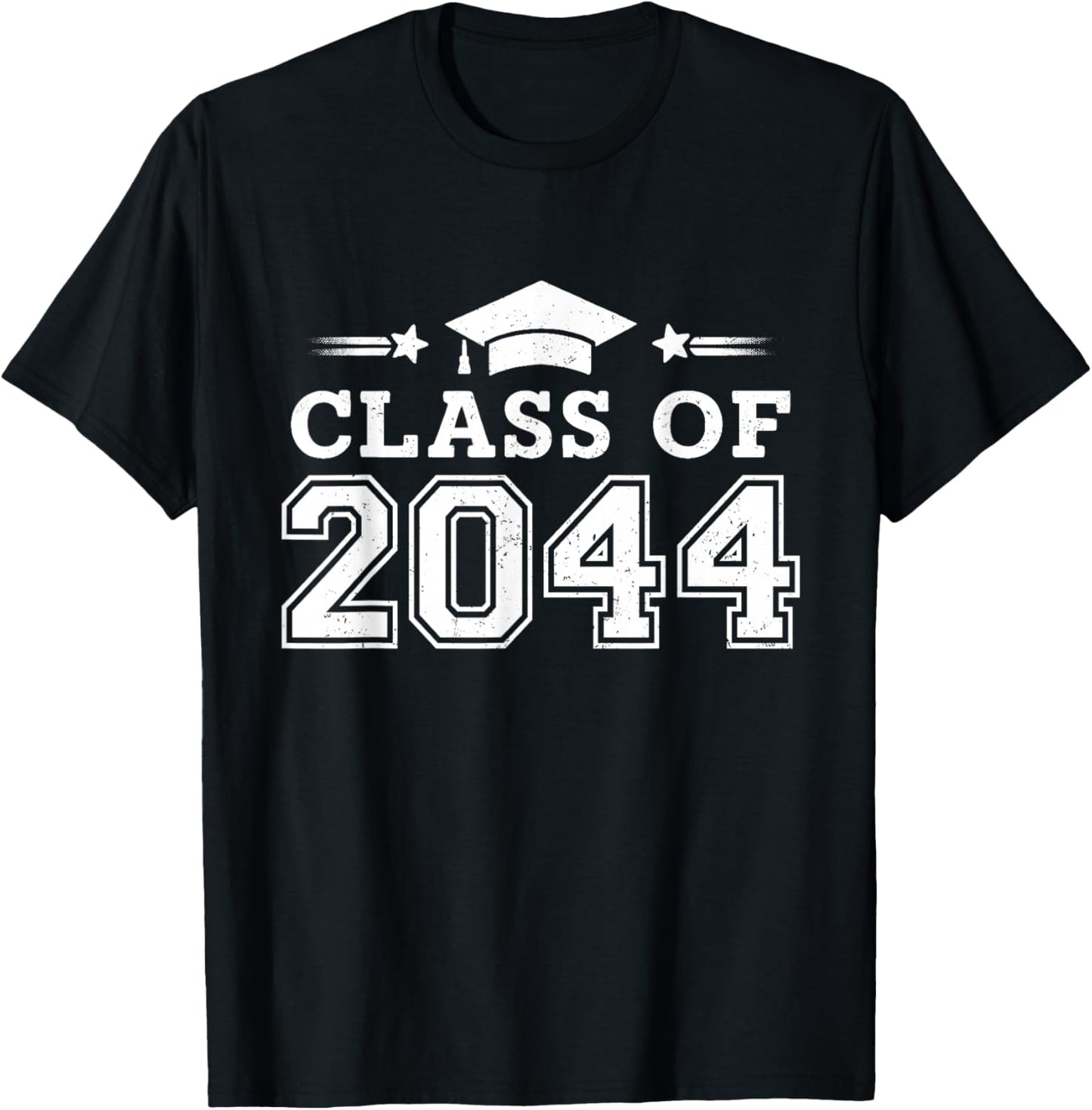 Class of 2044 Grow with Me T-Shirt - T-Shirt | Black