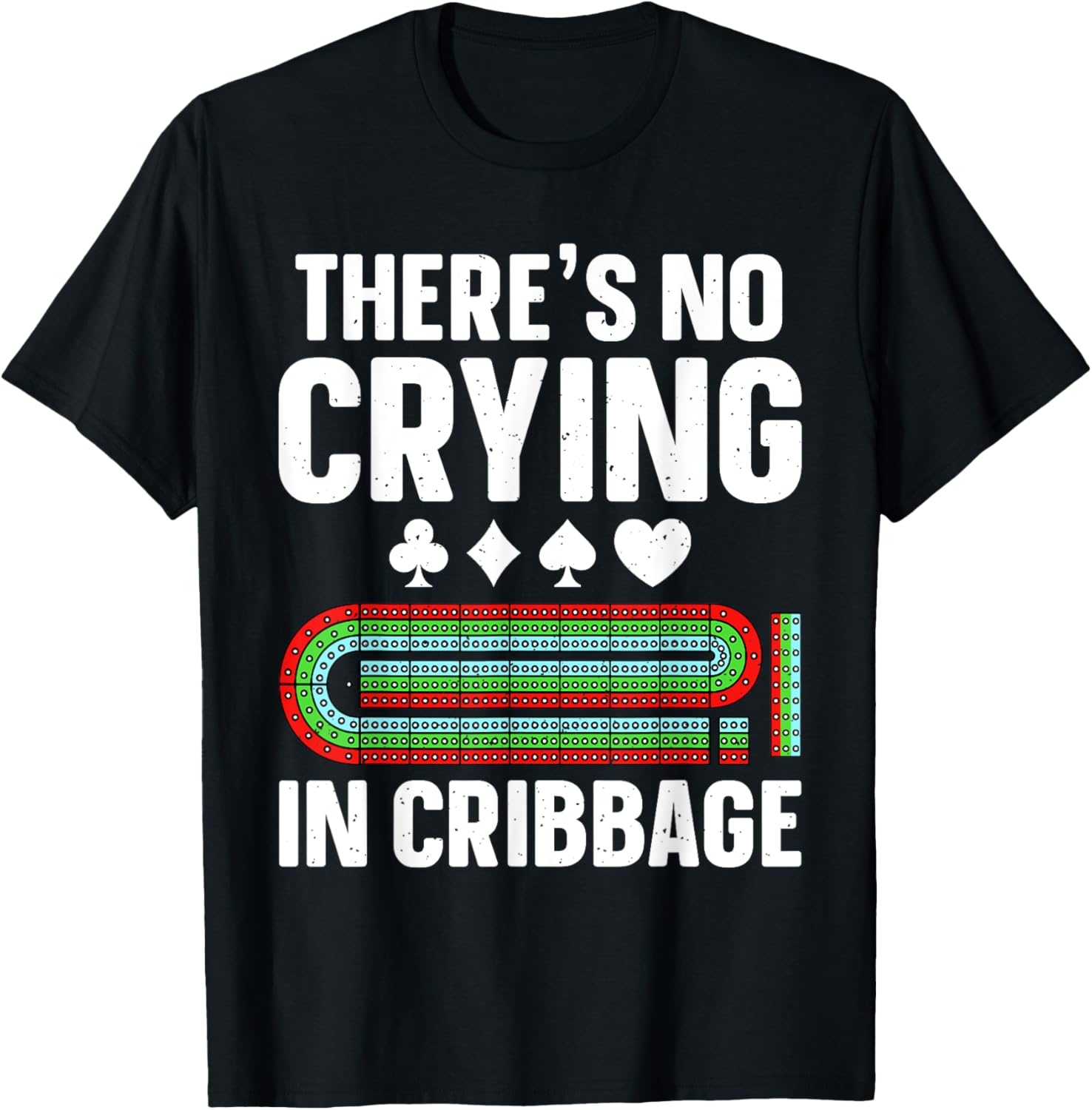 Cribbage Design Women Cribbage Player Cribbage Lover T-Shirt - T-Shirt | Black