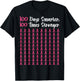Breast Cancer 100 Days of School Teachers Men Women Kids T-Shirt - T-Shirt | Black