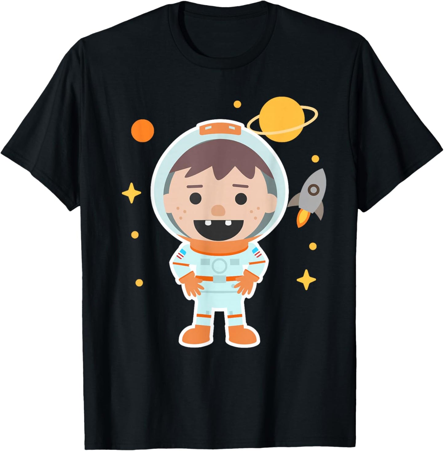 Roys Bedoys The Astronaut T-Shirt - T-Shirt | Black