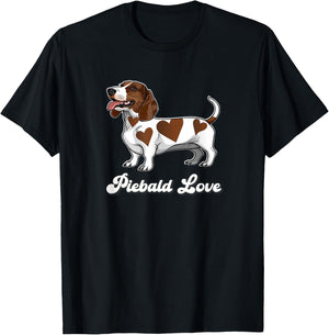 Kids Girls Cute Funny Love Brown Piebald Lover T-Shirt - T-Shirt | Black