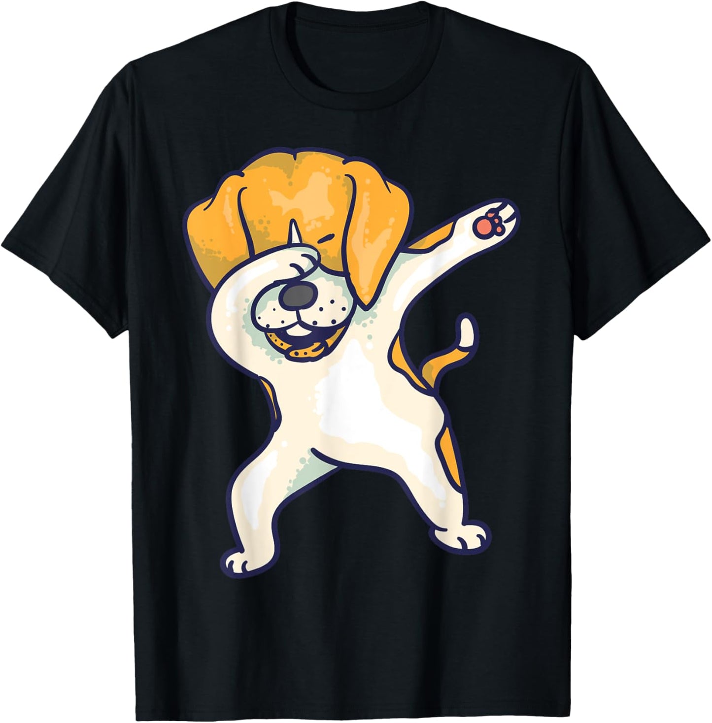 Cool Beagle Art Women Beagle Dog Beagle Lovers T-Shirt - T-Shirt | Black