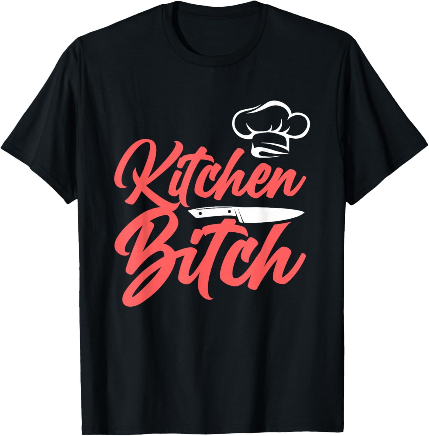 Funny Kitchen B.itch T-Shirt - T-Shirt | Black