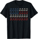 Patriotic Music Notes American Flag Funny Music 4th Of July T-Shirt - T-Shirt | Black