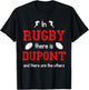 in Rugby, Dupont and The Others Rugbyman Rugbyman French Rugbyman T-Shirt - T-Shirt | Black
