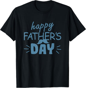 Happy Father's Day Dad Father's Day Man T-Shirt - T-Shirt | Black