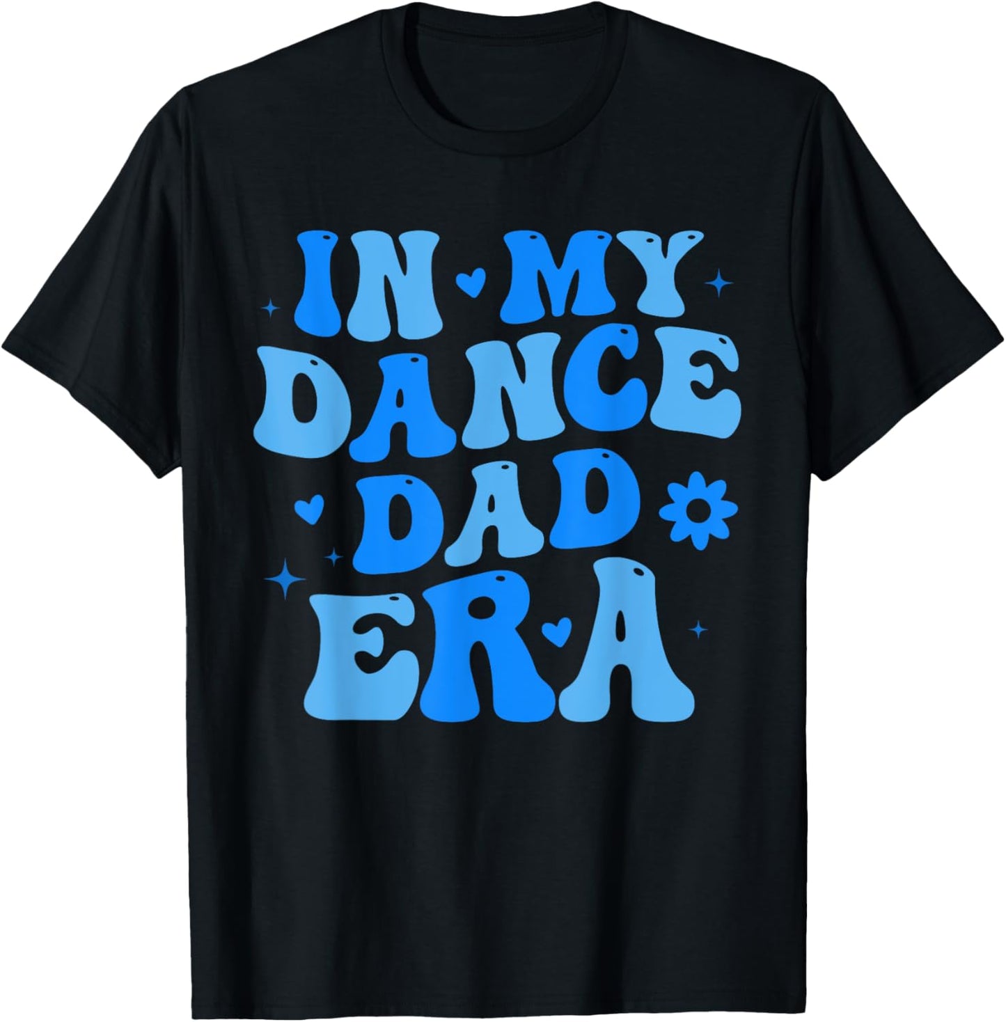 In My Dance Dad Era Retro Groovy Dancer Ballet Father's Day T-Shirt - T-Shirt | Black