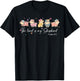 The Lord Is My Shepherd Easter Christian Cute Sheep Bible T-Shirt - T-Shirt | Black