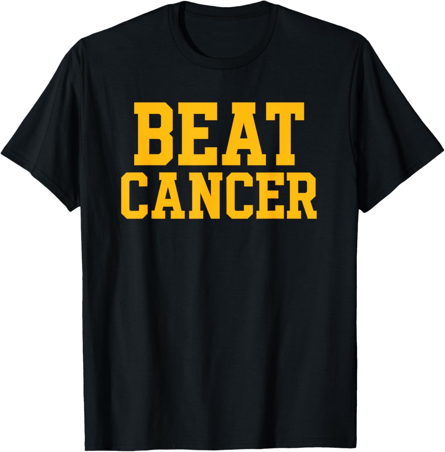 Beat Cancer T-Shirt - T-Shirt | Black