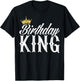 Birthday King - Son or Dad´s Birthday Party Birthday King T-Shirt - T-Shirt | Black