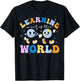 Learning Is Out Of This World Space Planets Teacher Student Women Girls Kids T-Shirt - T-Shirt | Black