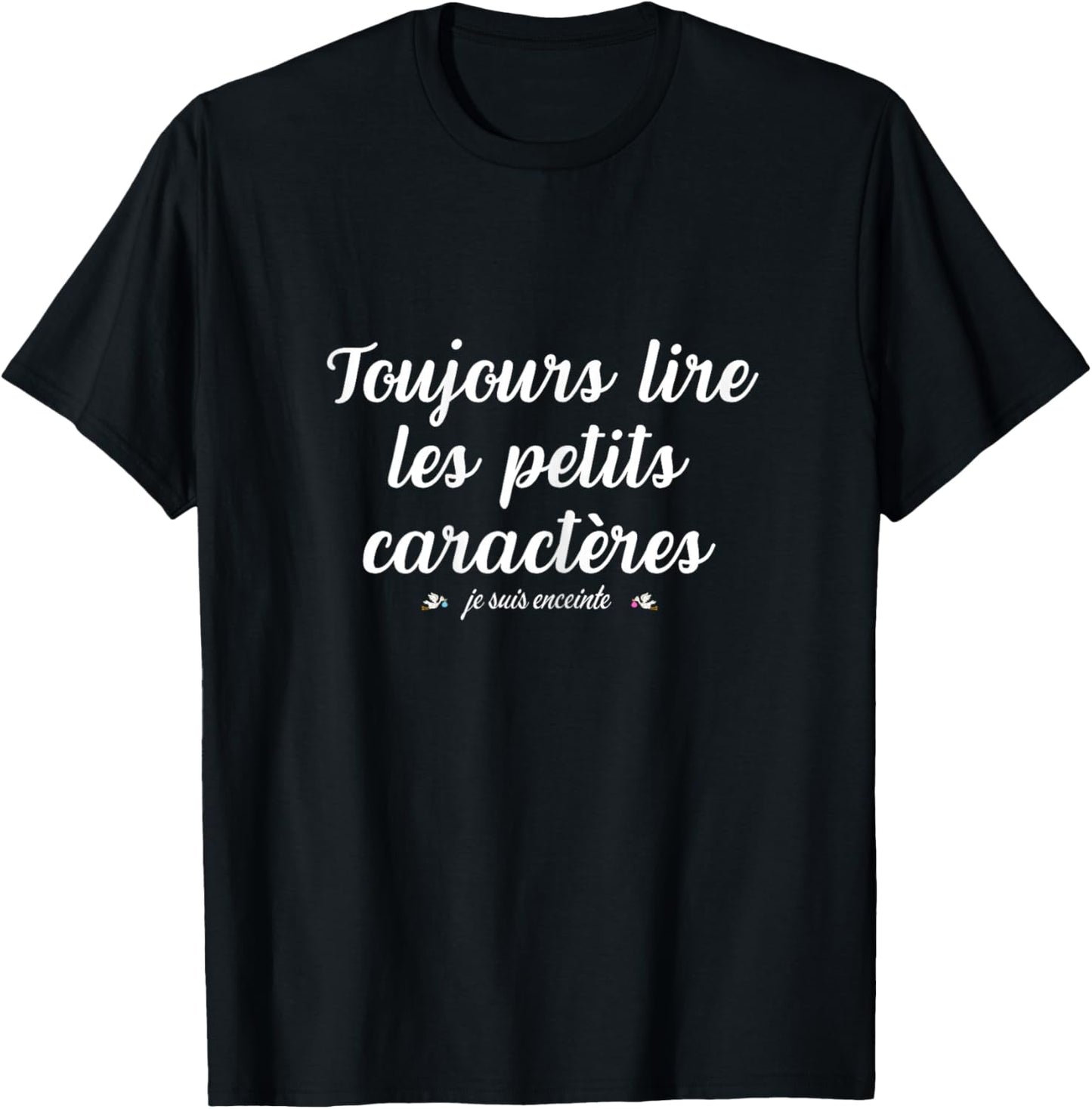Funny Announcement Pregnancy for Future Mom Pregnant Mom T-Shirt - T-Shirt | Black