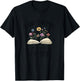 Reading Is Dreaming With Your Eyes Open, Book Lover T-Shirt - T-Shirt | Black