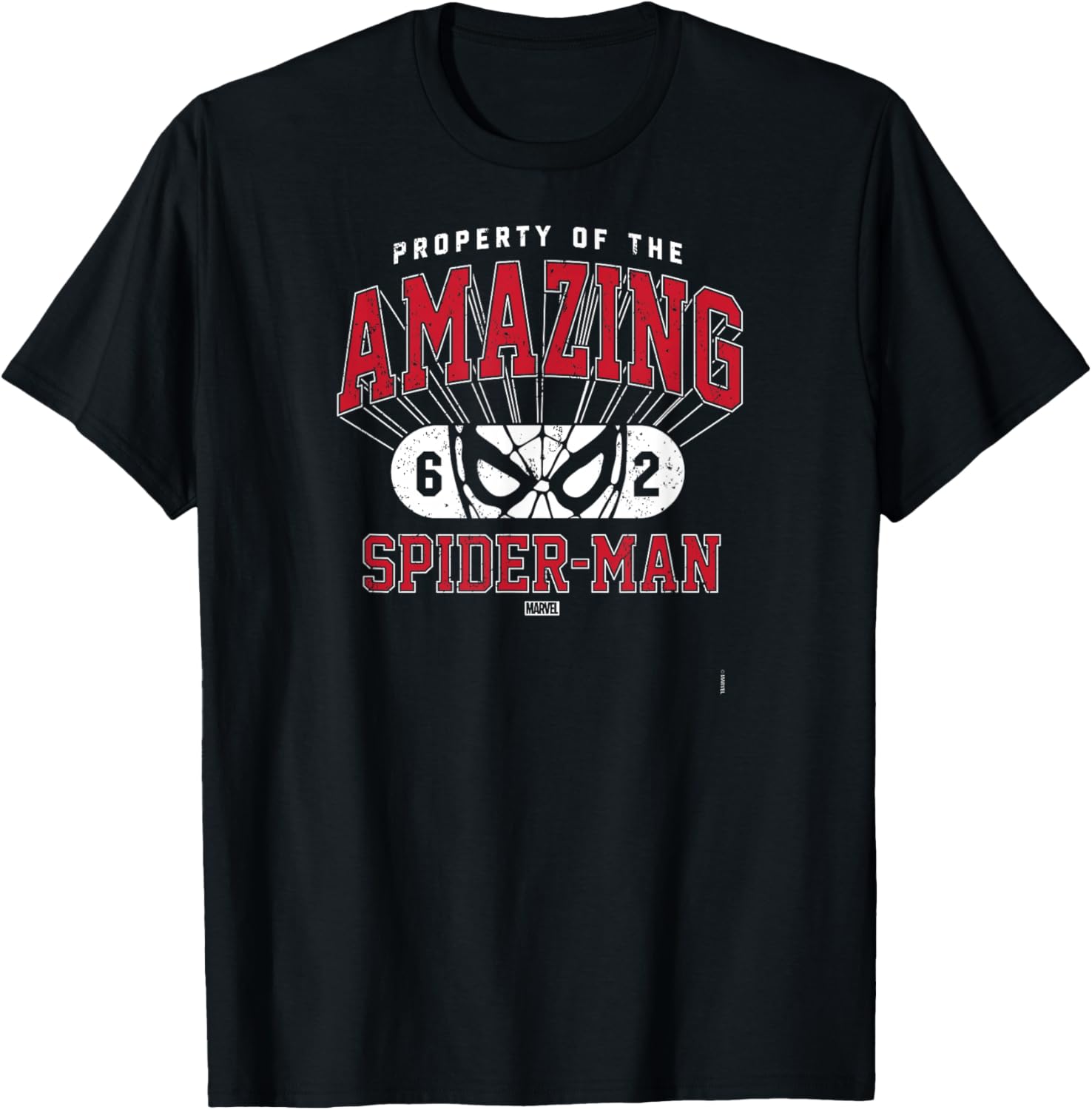 Spider-Man - Property of Spider-Man T-Shirt - T-Shirt | Black
