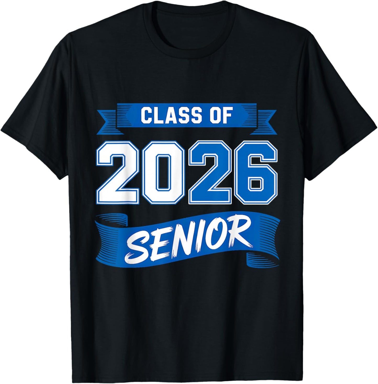 Class of 2026 Senior School 2026 Graduation Men Women Grad T-Shirt - T-Shirt | Black