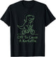 Off to Cause A Kerfuffle Dinosaur T-Shirt - T-Shirt | Black