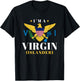I'm A Virgin Islander Eagle Crest Quote T-Shirt - T-Shirt | Black