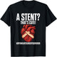 Open Heart Surgery Survivor & Heart Health Awareness T-Shirt - T-Shirt | Black