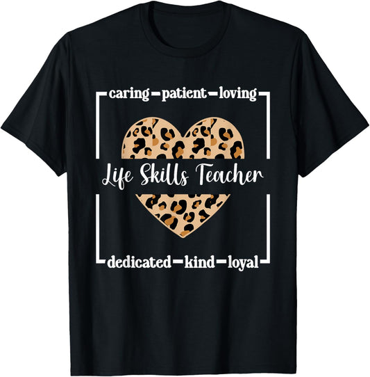 SPED Special Education Students Life Skills Teacher T-Shirt - T-Shirt | Black