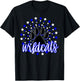 Wildcats School Spirit Blue Wildcat Pride Elementary Teacher T-Shirt - T-Shirt | Black