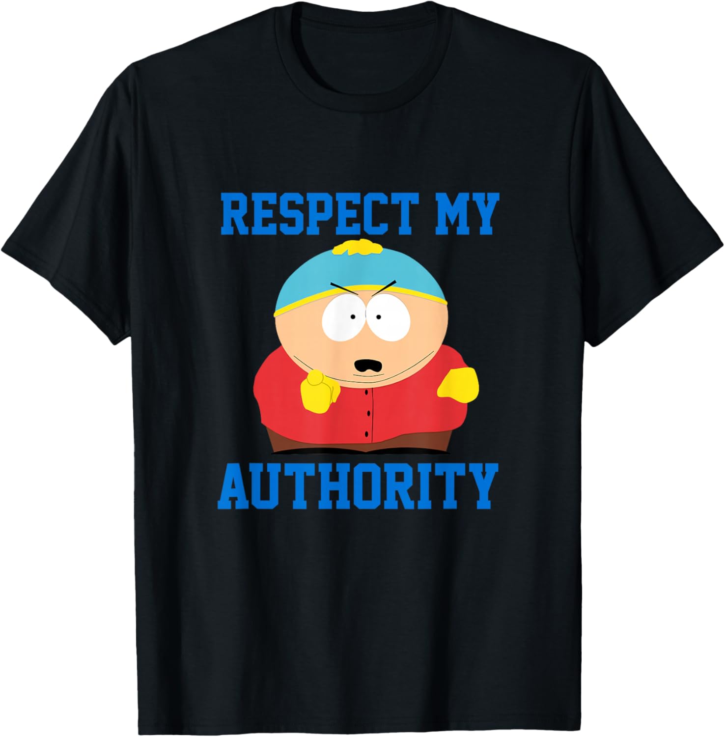 South Park Respect My Authority Eric T-Shirt - T-Shirt | Black