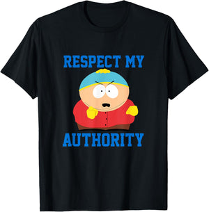 South Park Respect My Authority Eric T-Shirt - T-Shirt | Black