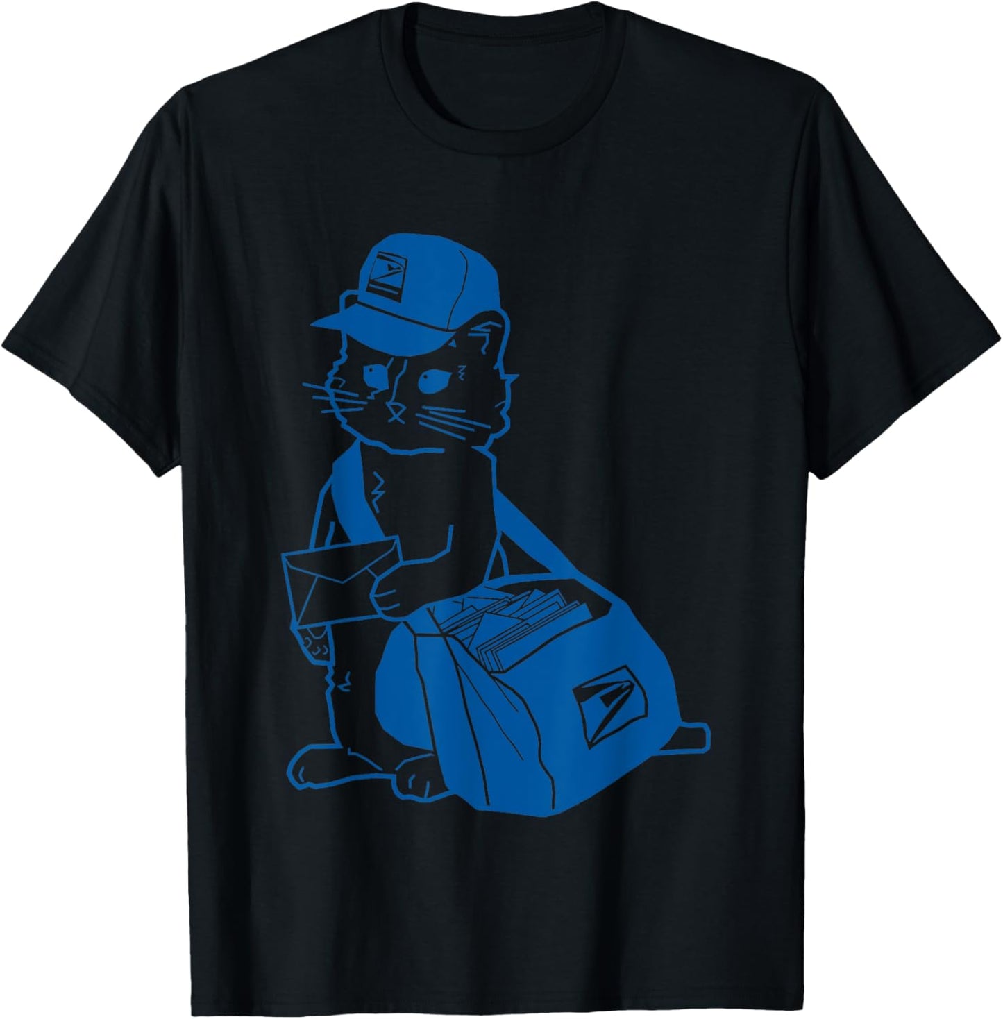 Meow Carrier Funny Women T-Shirt - T-Shirt | Black
