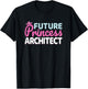 Future Princess Architect - Architecture Student Women Girls T-Shirt - T-Shirt | Black