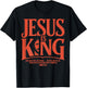 Jesus Is King - John 14:6 Christian Costume (Back Print) T-Shirt - T-Shirt | Black