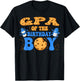 GPA Of The Birthday Boy Milk and Cookies Lover T-Shirt - T-Shirt | Black
