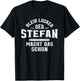 Stefan Macht das Schon! Mann Mythos Legende T-Shirt - T-Shirt | Black