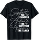 Support The Fighters Brain Cancer Awareness Day Gray Ribbon T-Shirt - T-Shirt | Black