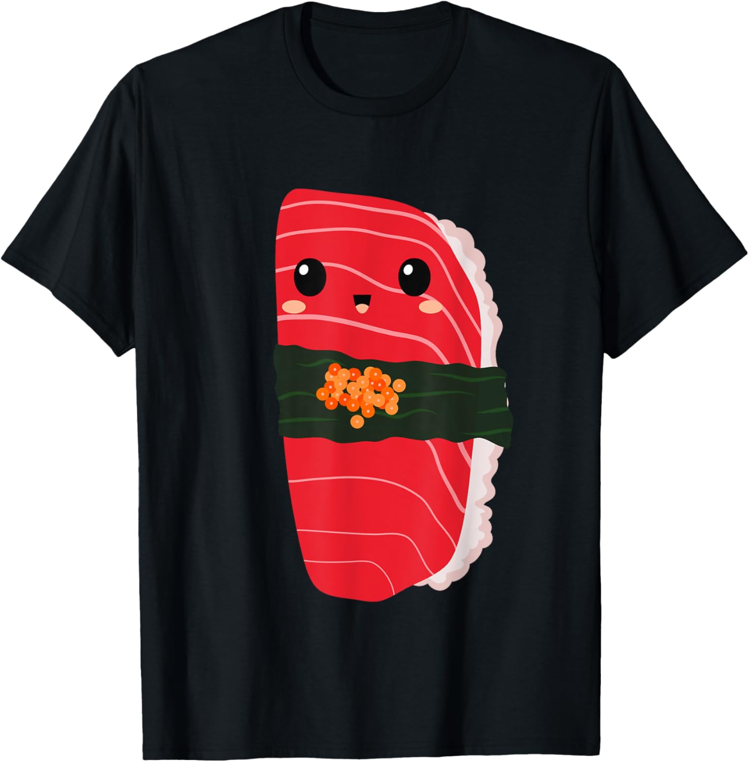 Lazy Last Minute Matching Group Costumes 2024 - Easy Funny Group Sushi Costume - -Adults/Kids - Black - Small - Short Sleeve - - Cartoon, Fun Theme T-Shirt - T-Shirt | Black