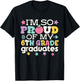 Proud of My 6th Grade Graduates Last Day of School Teacher T-Shirt - T-Shirt | Black