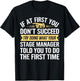 Stage Manager Humor Theater Director Musical Theatre T-Shirt - T-Shirt | Black