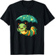 Fun Caterpillar Outfit for Kids and Umbrella Lovers T-Shirt - T-Shirt | Black