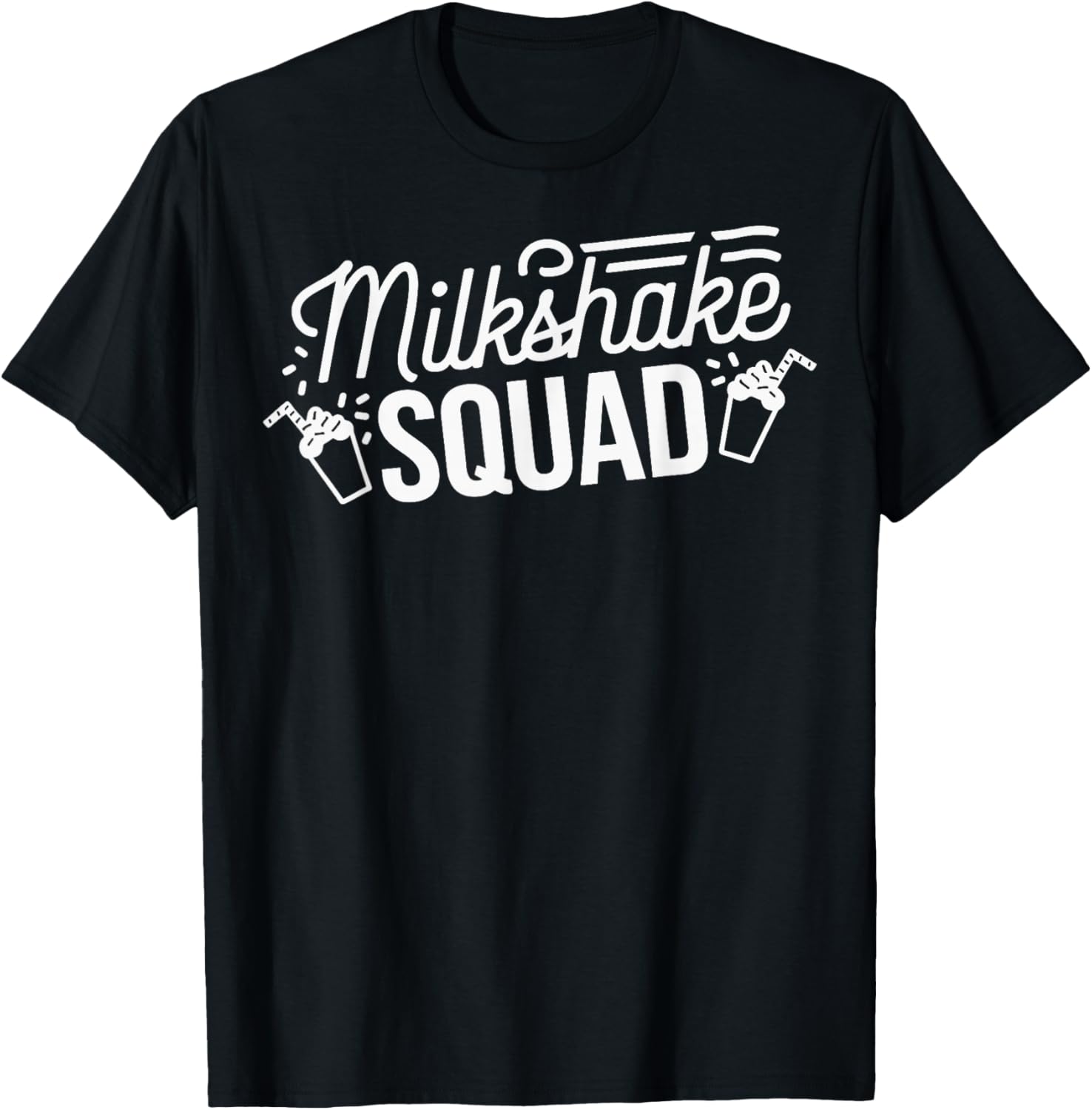 Milkshake Squad T-Shirt - T-Shirt | Black
