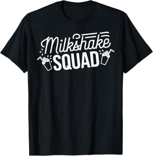Milkshake Squad T-Shirt - T-Shirt | Black