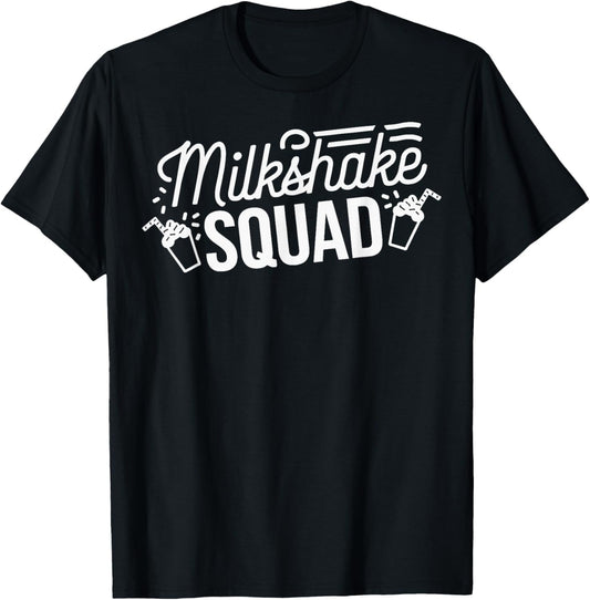 Milkshake Squad T-Shirt - T-Shirt | Black