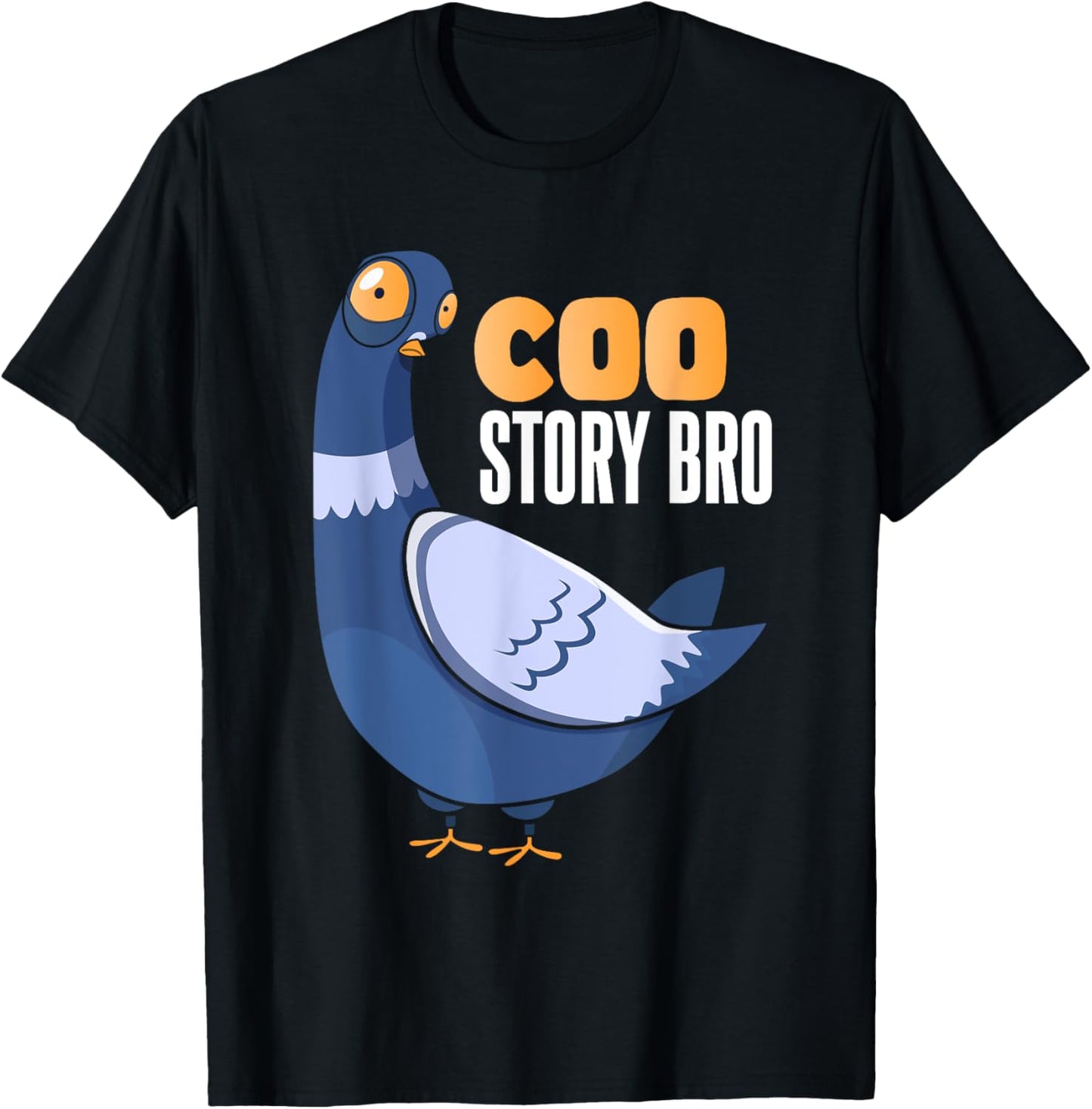 Funny Pigeon Lover T-Shirt - T-Shirt | Black