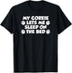 My Corkie Lets Me Sleep On The Bed Dog Owner T-Shirt - T-Shirt | Black