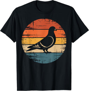 Vintage Pigeon Breeder Homing Pigeon T-Shirt - T-Shirt | Black