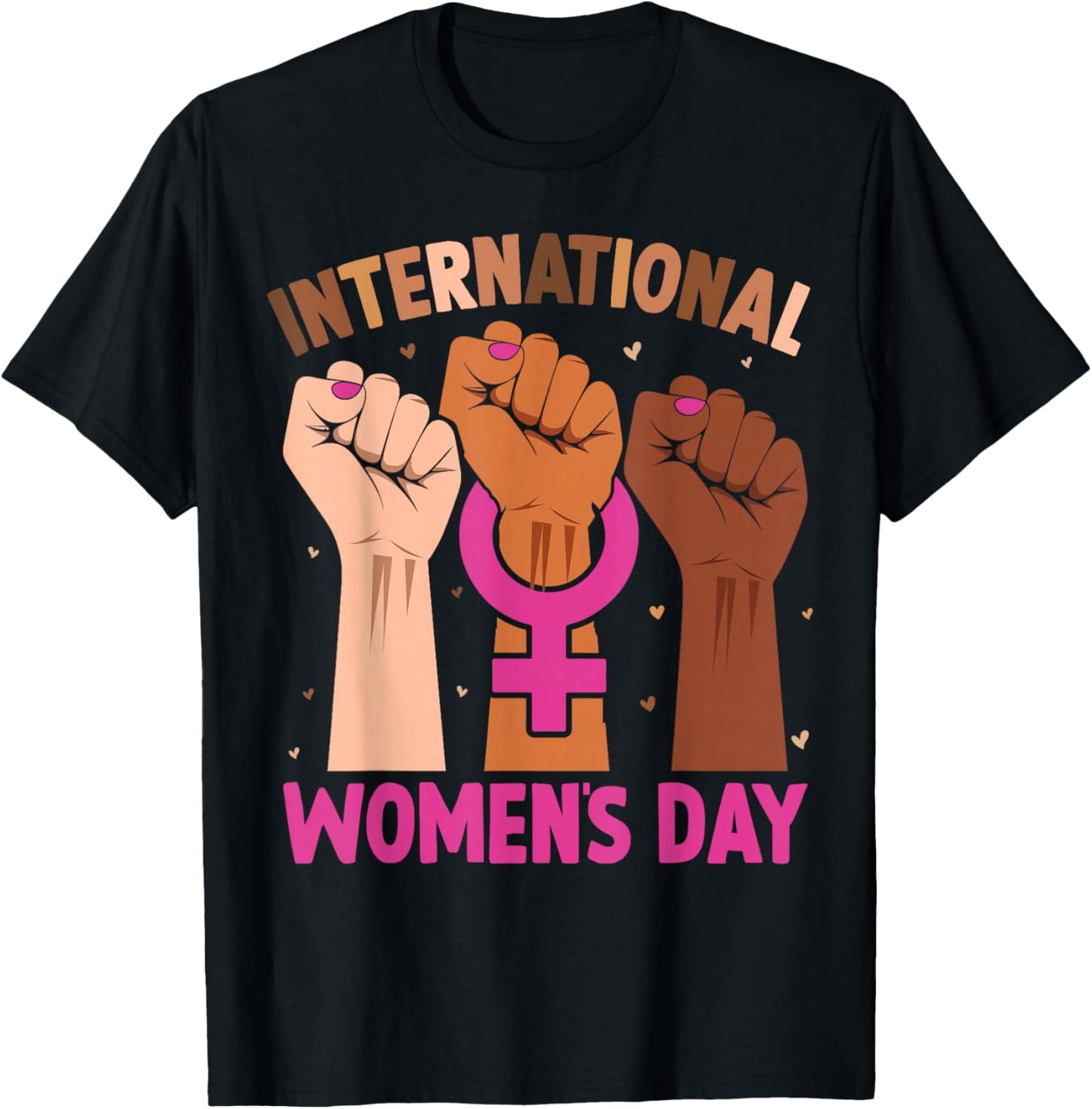 International Women's Day T-Shirt - T-Shirt | Black