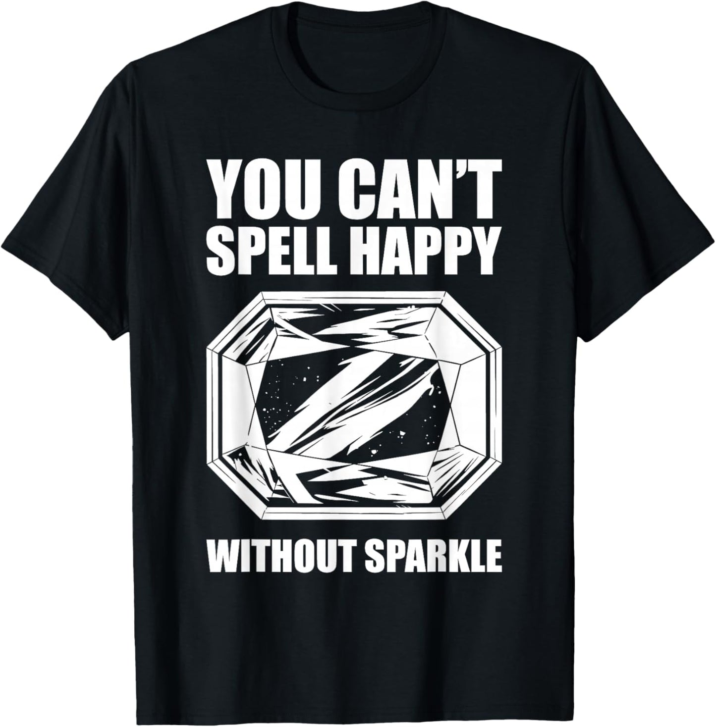 Gems Stones - Precious Gemstones T-Shirt - T-Shirt | Black